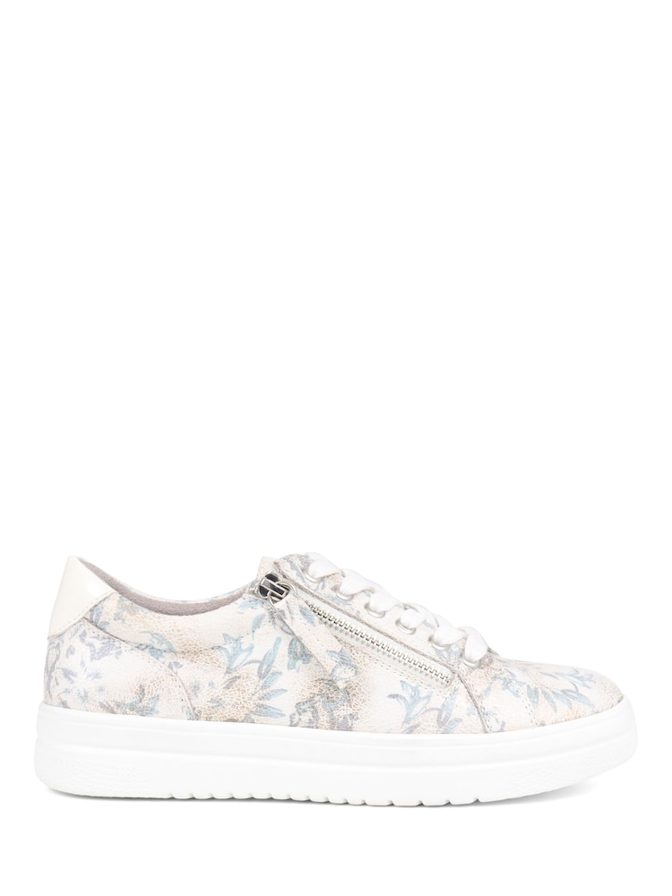 Pavers White cream Pavers Chunky Platform Trainers - Image 3 of 6