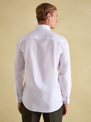 Joules Oxford Twill Shirt White Regular Fit Single Cuff - Image 2 of 8