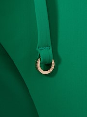Reiss Green Riah Side Tie Bikini Bottoms - Image 4 of 4
