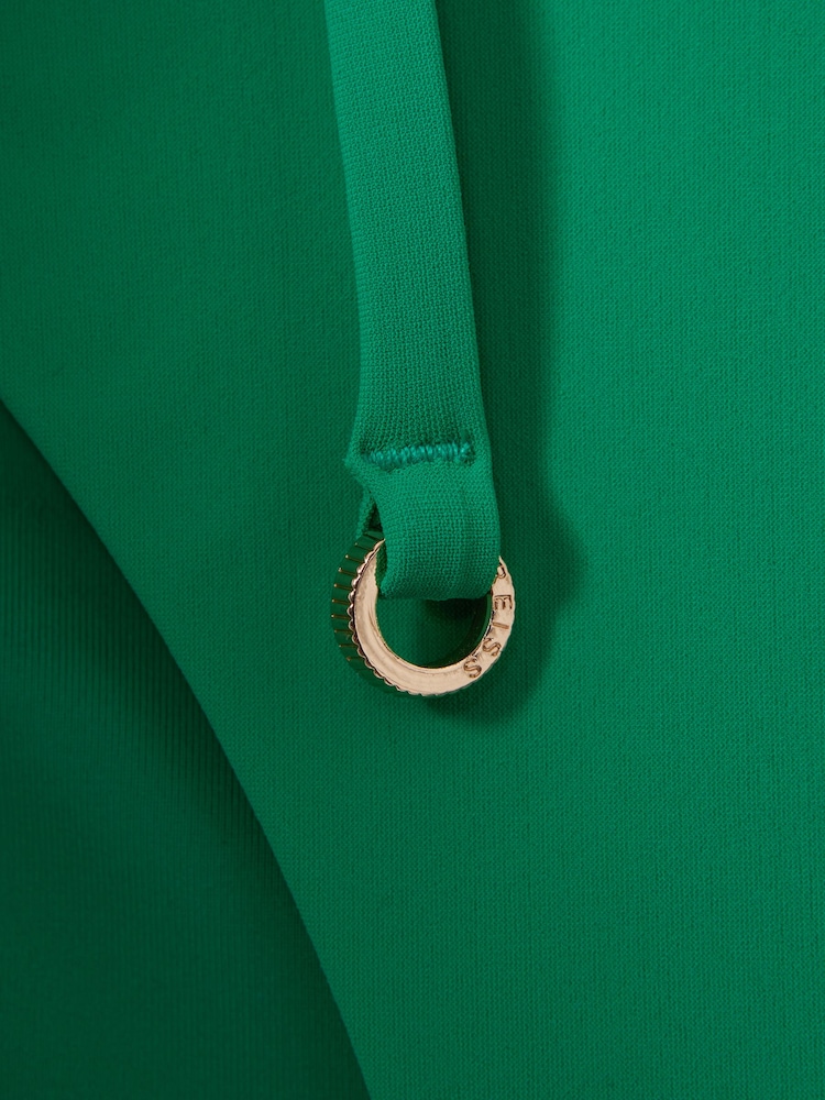 Reiss Green Riah Side Tie Bikini Bottoms - Image 4 of 4