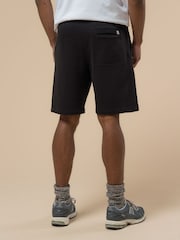 Penfield Black Mens Original Logo Sweat Shorts - Image 4 of 6