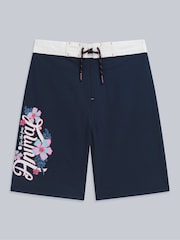 Animal Blue Girls Nora Classic Boardshorts - Image 1 of 5