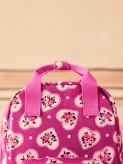 Cath Kidston Pink Lace Hearts Kids Medium Backpack - Image 2 of 8