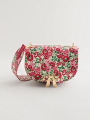 Cath Kidston Archive Ditsy Bow Saddle Cross-Body Bag - Image 2 of 9