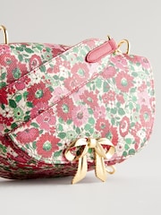 Cath Kidston Archive Ditsy Bow Saddle Cross-Body Bag - Image 5 of 9
