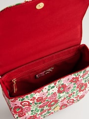 Cath Kidston Archive Ditsy Bow Saddle Cross-Body Bag - Image 7 of 9