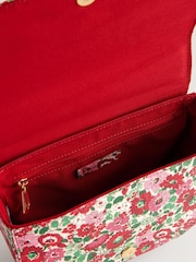 Cath Kidston Archive Ditsy Bow Saddle Cross-Body Bag - Image 9 of 9