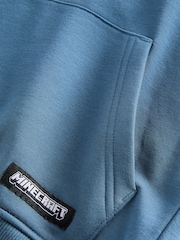 Blue Minecraft Licensed Hoodie (3-16yrs) - Image 4 of 5