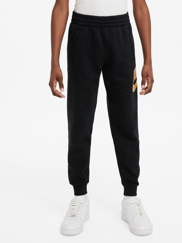 Nike Black Club Fleece HBR Joggers - Image 1 of 3