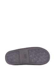 Серый - мужские тапочки Just Sheepskin Donmar - Изображение 5 из 5