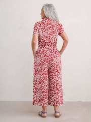 Seasalt Cornwall Red Treen Cove Jumpsuit - Image 2 of 5