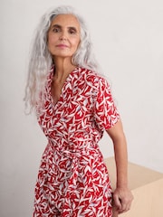 Seasalt Cornwall Red Treen Cove Jumpsuit - Image 3 of 5