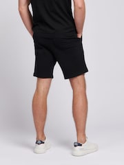 U.S. Polo Assn Black Mens Double Horsemen Sweat 100% Cotton Shorts - Image 4 of 6