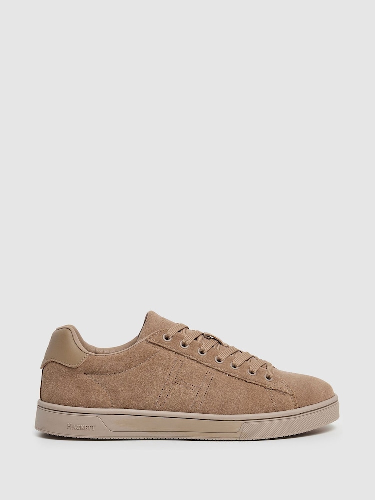 Hackett London Men Sportive Brown Sneakers - Image 1 of 3
