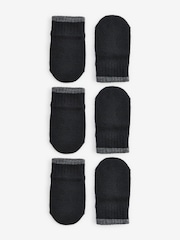 Black 3 Pair Magic Mittens Set (3mths-6yrs) - Image 1 of 2