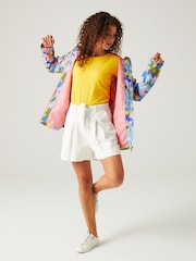 Regatta Blue Floral Womens Bayletta II Waterproof Jacket - Image 4 of 7