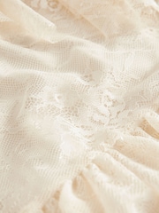 Ecru White Lace Tiered Skirt (3-16yrs) - Image 8 of 8