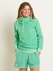 Brakeburn Green Seafoam Elise 100% Cotton Hoodie - Image 1 of 4