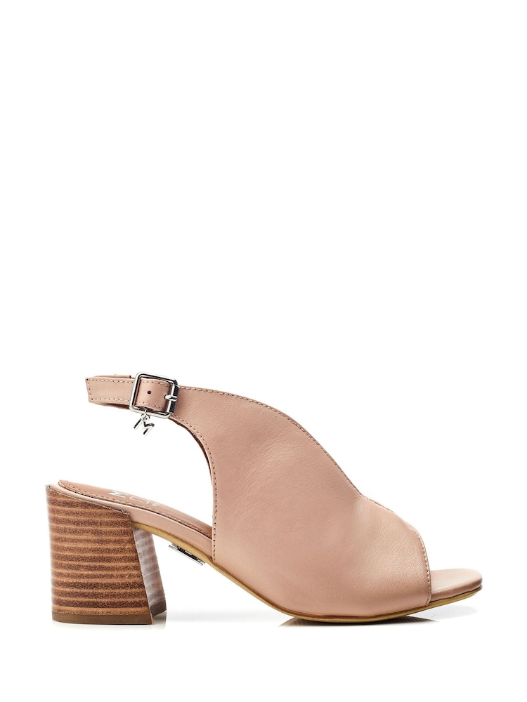 Nude - Moda in Pelle Lonnia Block Tocuri Chrissi Upper Sandale - Imaginea 1 din 4