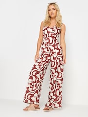 PixieGirl Petite Swirl Wide Leg Jumpsuit - Imagen 2 de 5
