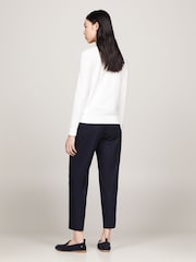 Blanco - Tommy Hilfiger Jersey Stitch T-Shirt - Imagen 2 de 8