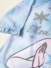 Brand Threads Blue Disney Frozen Girls Swim Set - Image 3 of 4