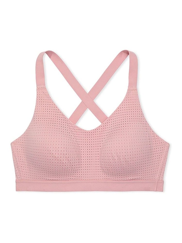 Victoria's Secret Chalk Rose Pink Lightweight Mesh Medium Support Sports Bra - Image 3 of 3