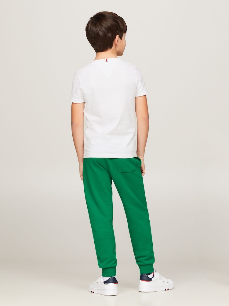 Tommy Hilfiger White 100% Cotton Monogram T-Shirt - Image 2 of 5