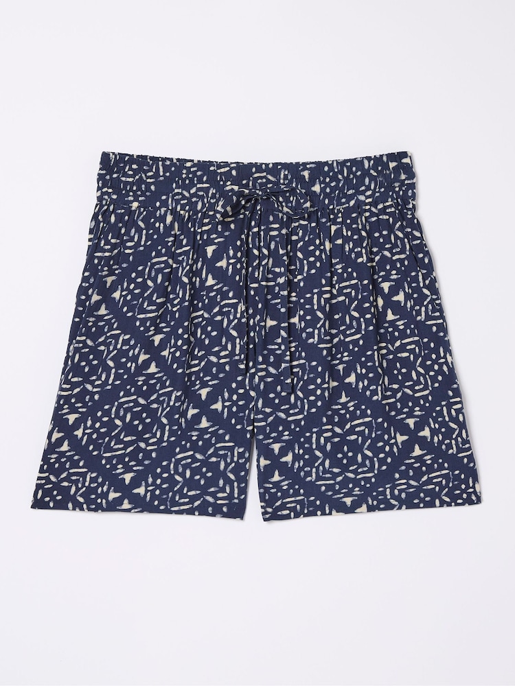 FatFace Flippy Blue Geo Marks Shorts - Image 5 of 5