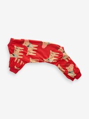 Red Matching Family Pets Christmas Reindeer Pyjamas - Image 6 of 8