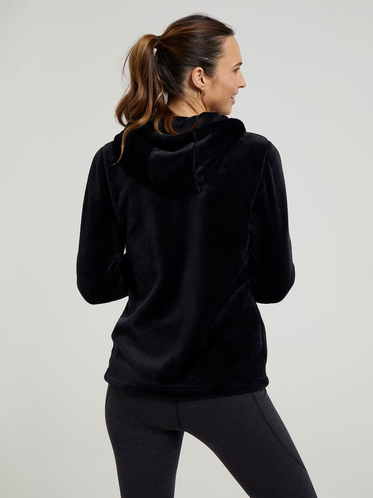 Mountain Warehouse Black Womens Snaggle Hooded Fleece - Image 2 of 6