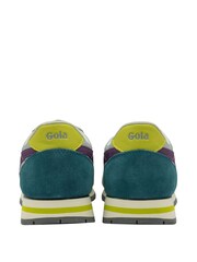 Gola Grey Ladies Daytona Nylon Lace-Up Trainers - Image 3 of 3
