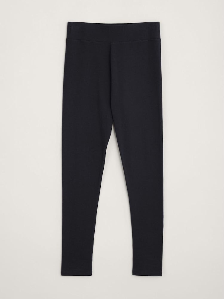 Seasalt Cornwall Black Sea Dance Cotton Leggings - Image 4 of 4