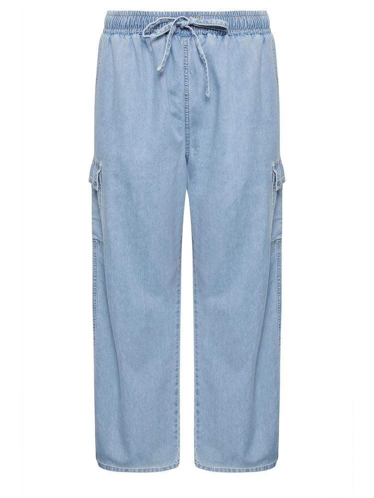 Yours Curve Wide Leg Cargo Jeans - Bild 5 von 5 Yours Curve Wide Leg Cargo Jeans - Bild 5 von 5
