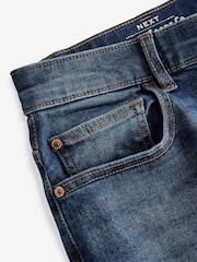 Blue Mid Regular Tapered Fit Classic Stretch Jeans - Image 10 of 12