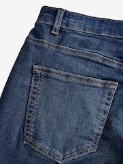 Blue Mid Regular Tapered Fit Classic Stretch Jeans - Image 11 of 12