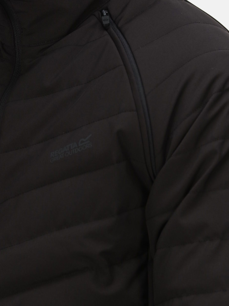 Regatta Bennick Padded Gilet 2-in-1 Black Jacket - Image 8 of 8
