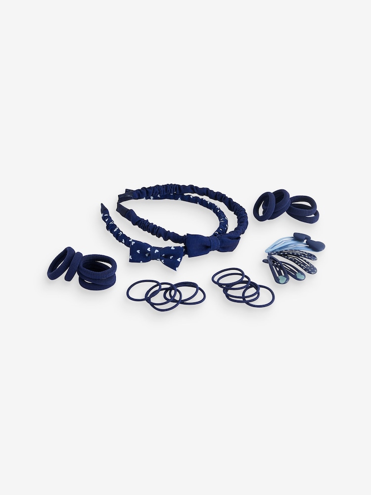 Navy Back to School Hair Set - Image 1 of 3