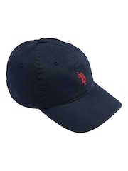 Темно-синий - US Polo Assn. Мужская повседневная кепка 100% хлопка - Image 1 of 4