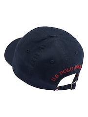 Темно-синий - US Polo Assn. Мужская повседневная кепка 100% хлопка - Image 2 of 4