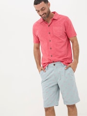FatFace Cove Blue Lobster Print Shorts - Image 1 of 4