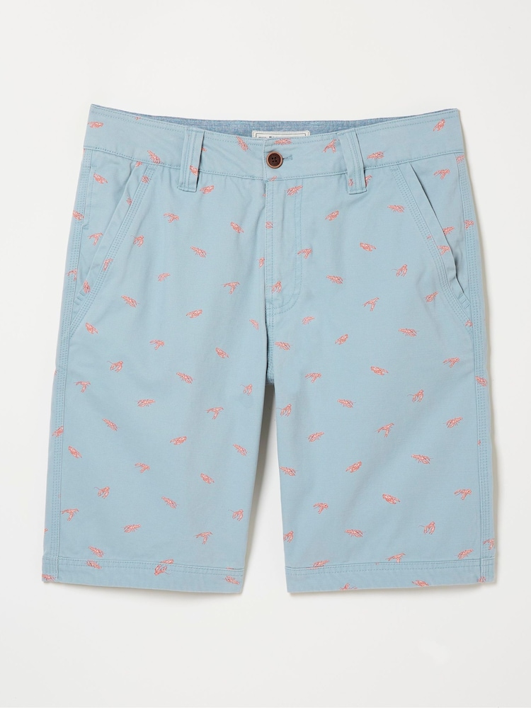 FatFace Cove Blue Lobster Print Shorts - Image 4 of 4