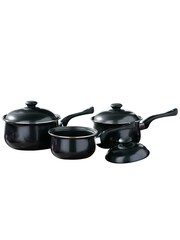 Essentials by Premier Black Belly Pan Set of 3 - Image 5 of 6