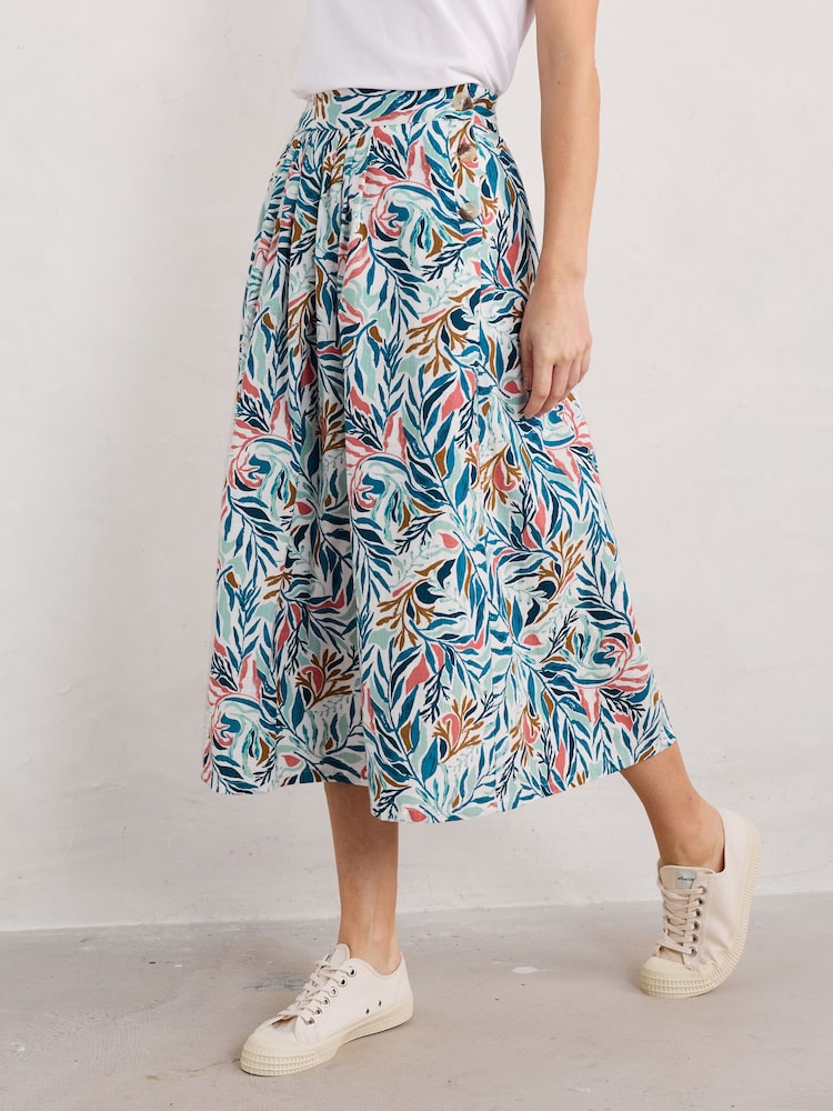 Seasalt Cornwall Multi Cliff Road II Skirt - Image 1 of 5