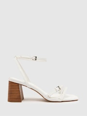 Schuh Saturn Strappy Block Heels - Image 1 of 4
