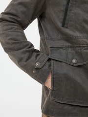FatFace Broadsands Brown Funnel Neck Jacket - Image 5 of 6