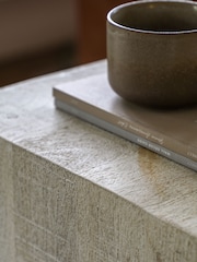 Gallery Home Whitewash Millom Side Table - Image 2 of 5