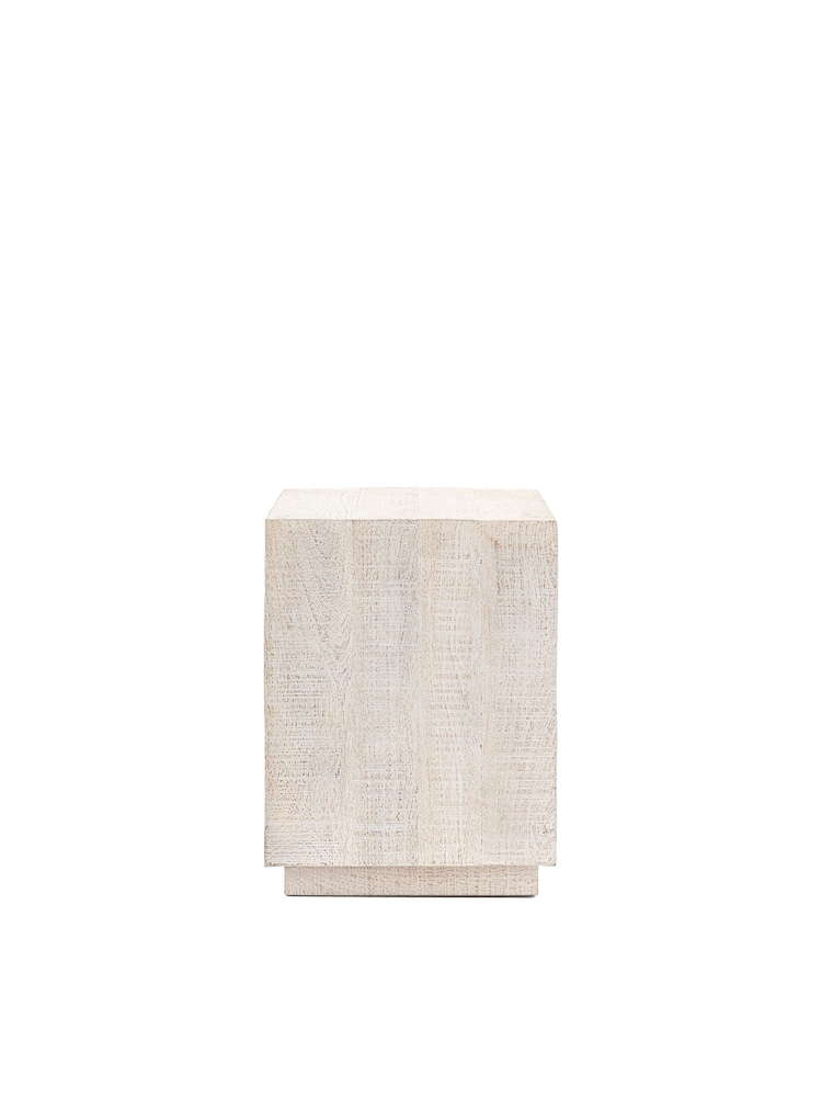 Gallery Home Whitewash Millom Side Table - Image 5 of 5