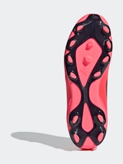 adidas Bright Red Kids F50 League Multi Ground Football Boots - Image 6 of 8