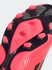 adidas Bright Red Kids F50 League Multi Ground Football Boots - Image 7 of 8